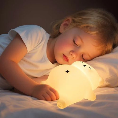 Veilleuse Bebe Ourson Avec Ronflement Automatique