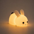 Lampe Lapin Veilleuse en Silicone avec Télécommande