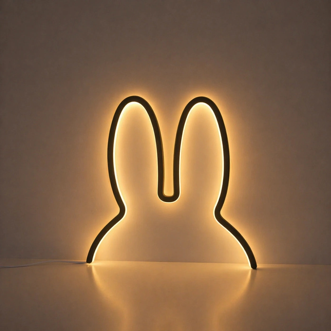 Lampe Led Néon oreilles de Lapin
