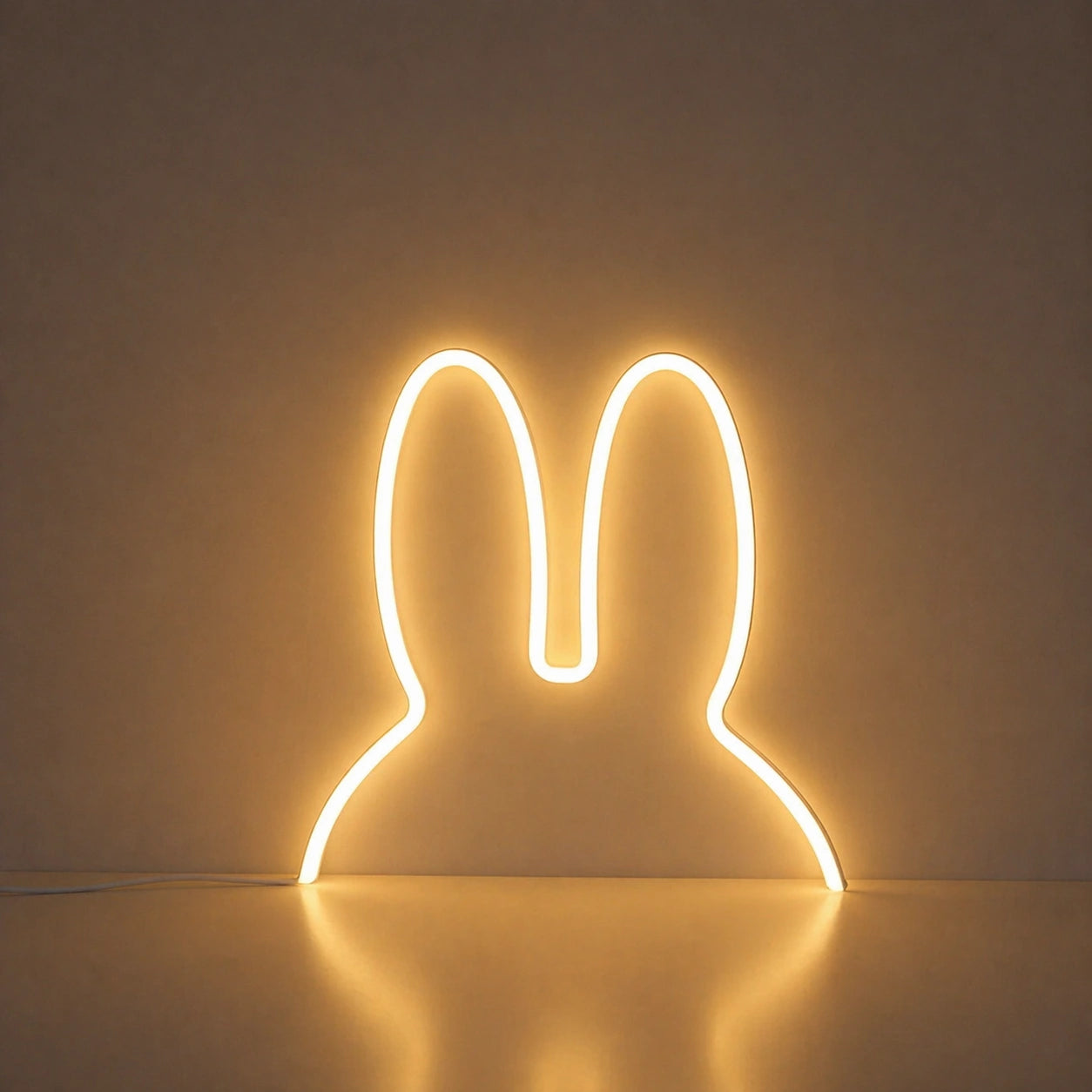Lampe Led Néon oreilles de Lapin
