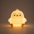 Lampe Pingouin Veilleuse en Silicone 7 Couleurs