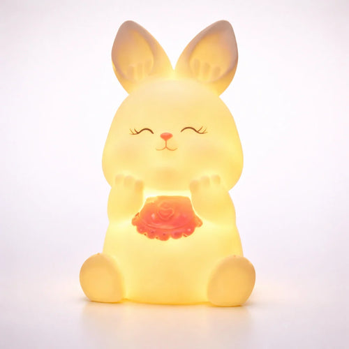 Lampe Veilleuse En Forme De Lapin Avec Bavoir