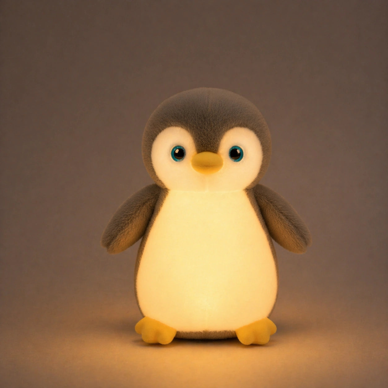 Peluche Pingouin Veilleuse Led