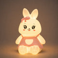 Petite Veilleuse Lapin en Silicone 7 Couleurs