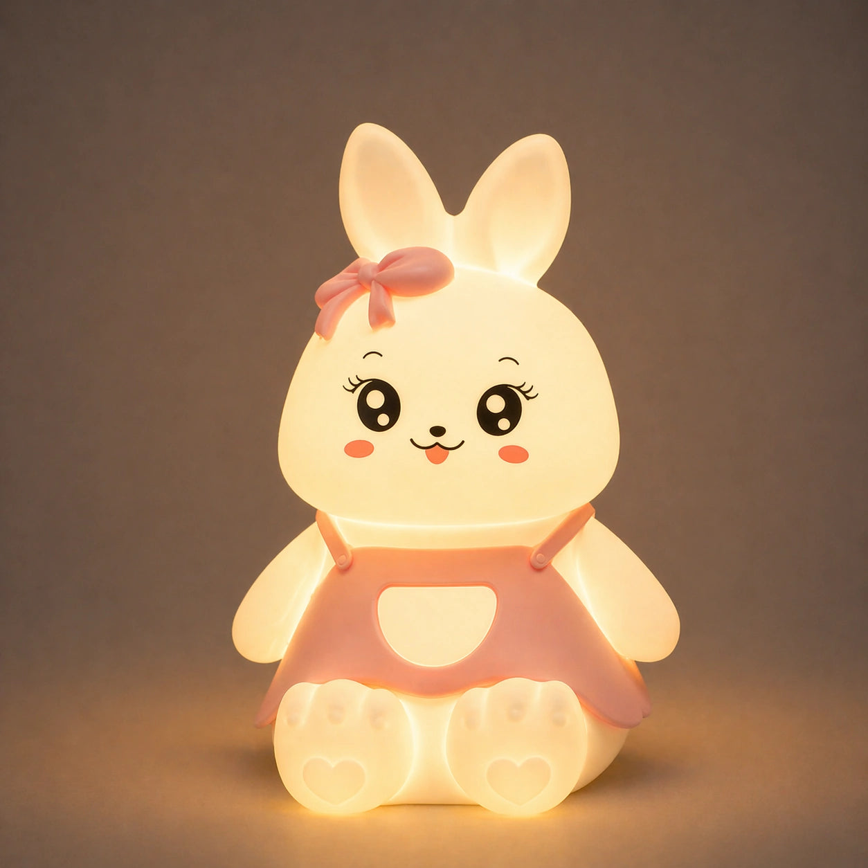 Petite Veilleuse Lapin en Silicone 7 Couleurs