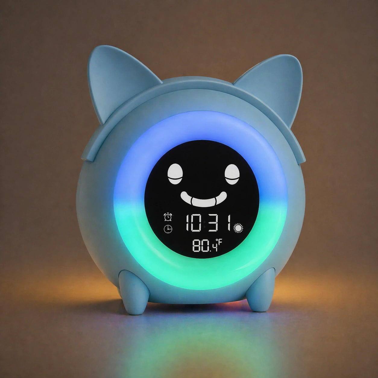 Réveil Veilleuse Chat