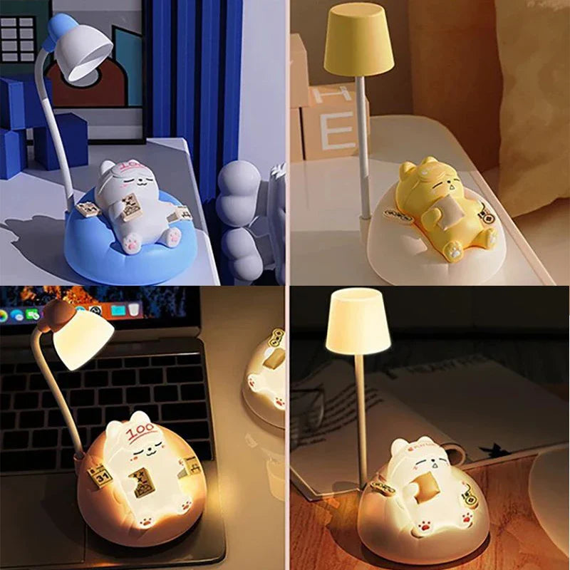 Lampe Veilleuse Chat Rechargeable