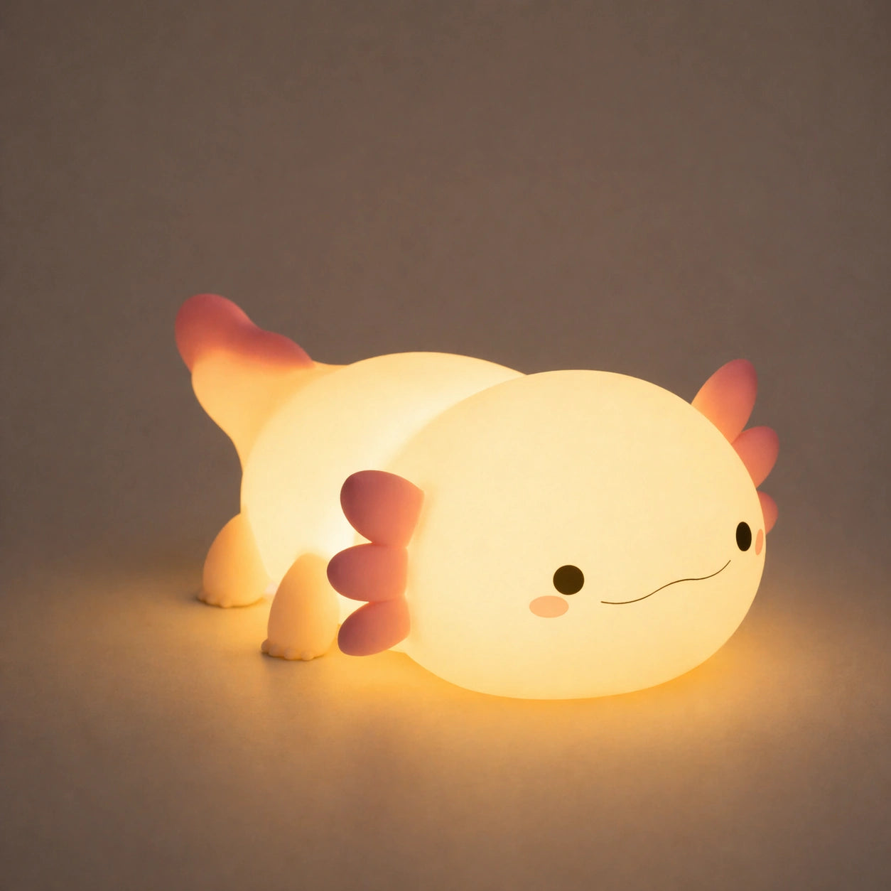 Veilleuse Axolotl Rechargeable En Silicone