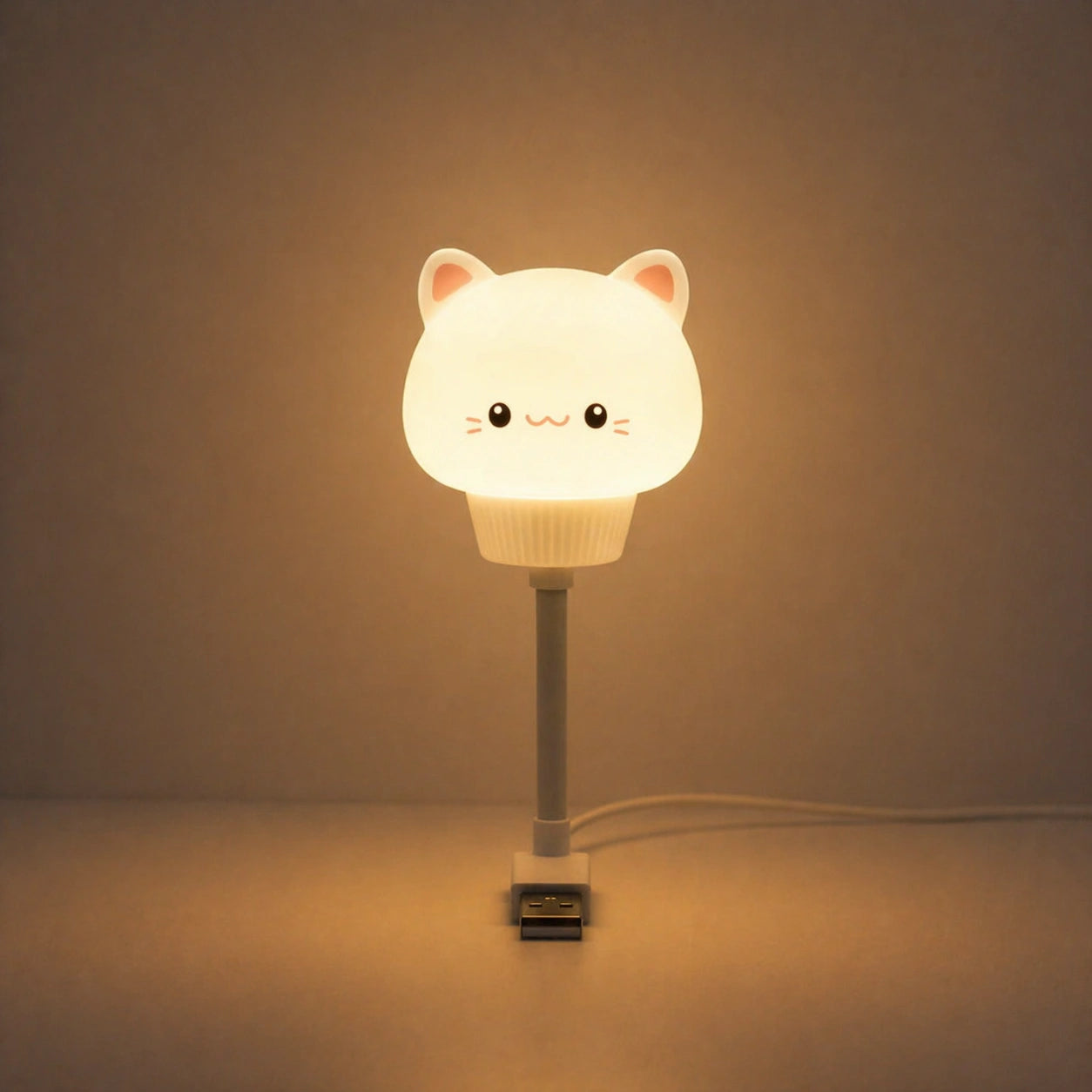 Veilleuse Chat Bebe avec Télécommande