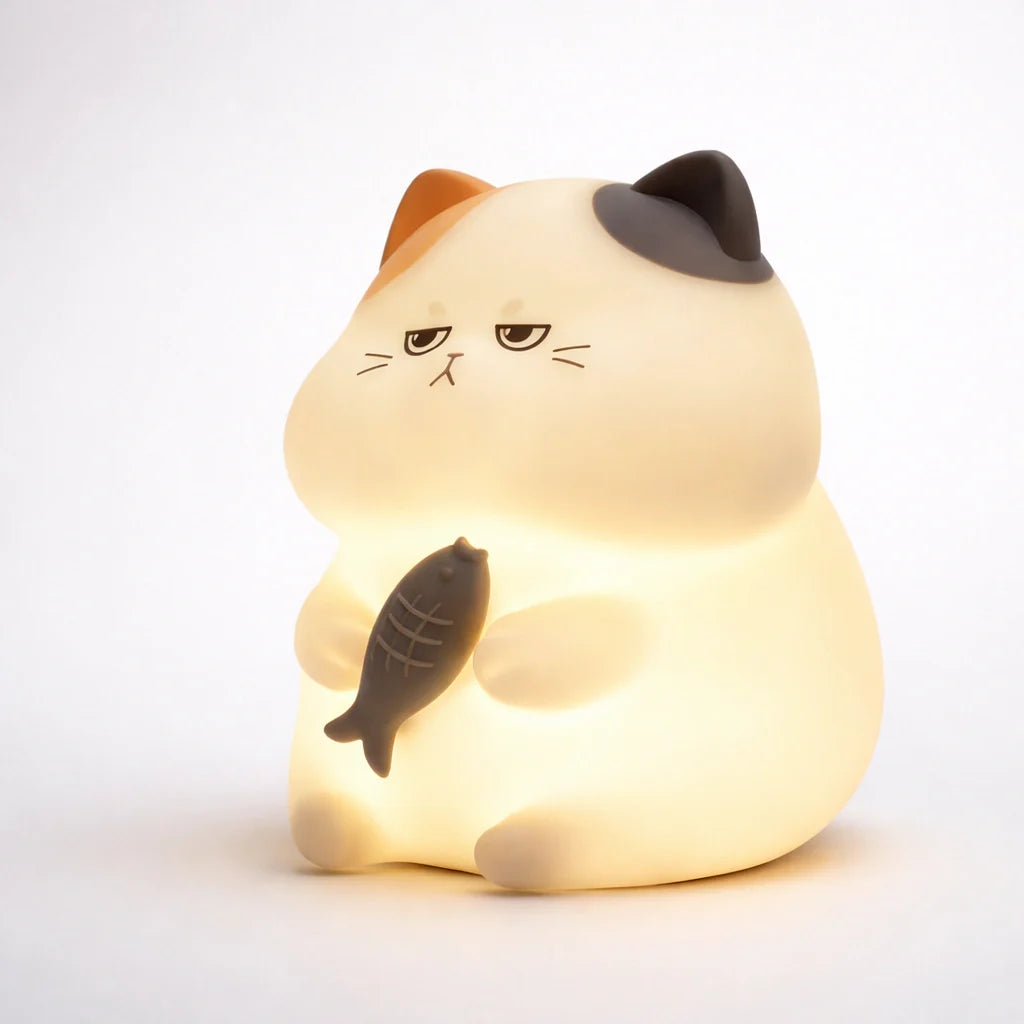 Veilleuse Chat Kawaii 6 Couleurs