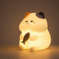 Veilleuse Chat Kawaii 6 Couleurs