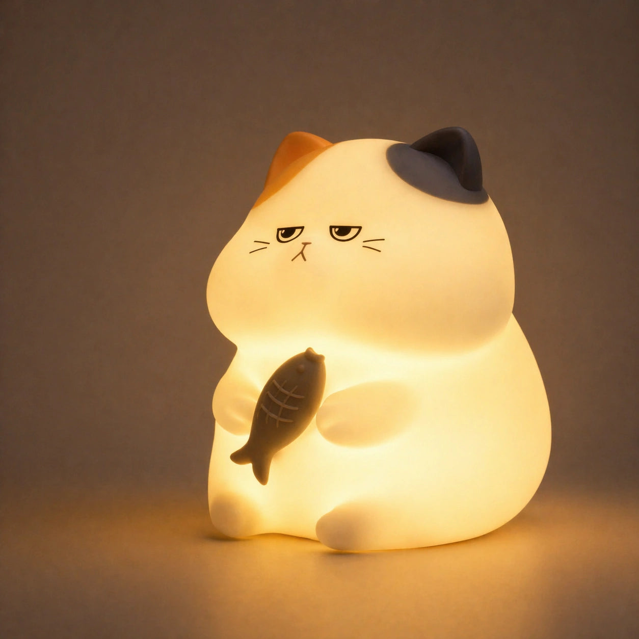 Veilleuse Chat Kawaii 6 Couleurs