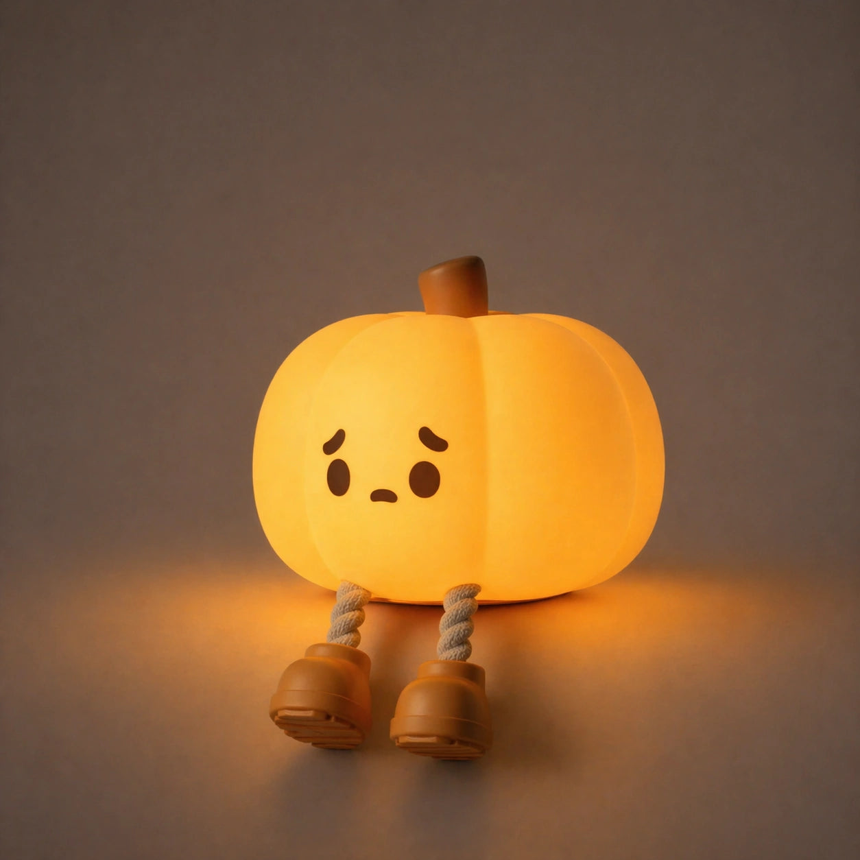 Veilleuse Citrouille en Silicone Fantôme
