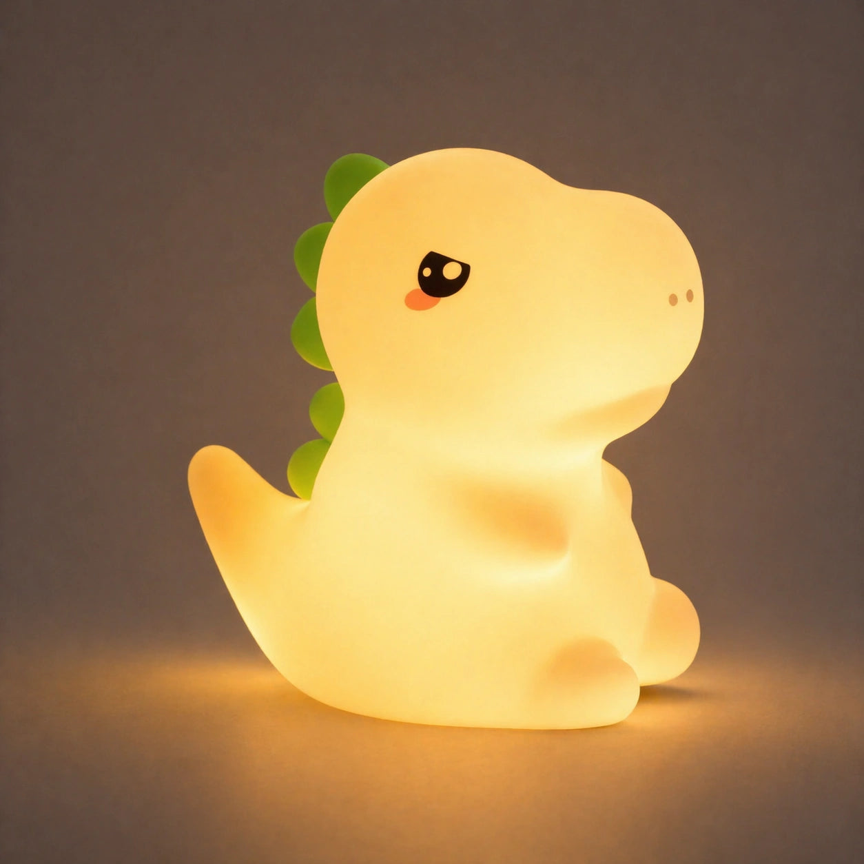 Veilleuse Dinosaure En Silicone 7 Couleurs