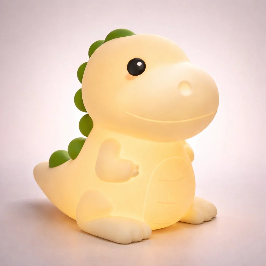 Veilleuse Dinosaure USB Tactile Plusieurs Couleurs