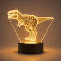 Veilleuse En Forme De Dinosaure 3D Pour Enfants
