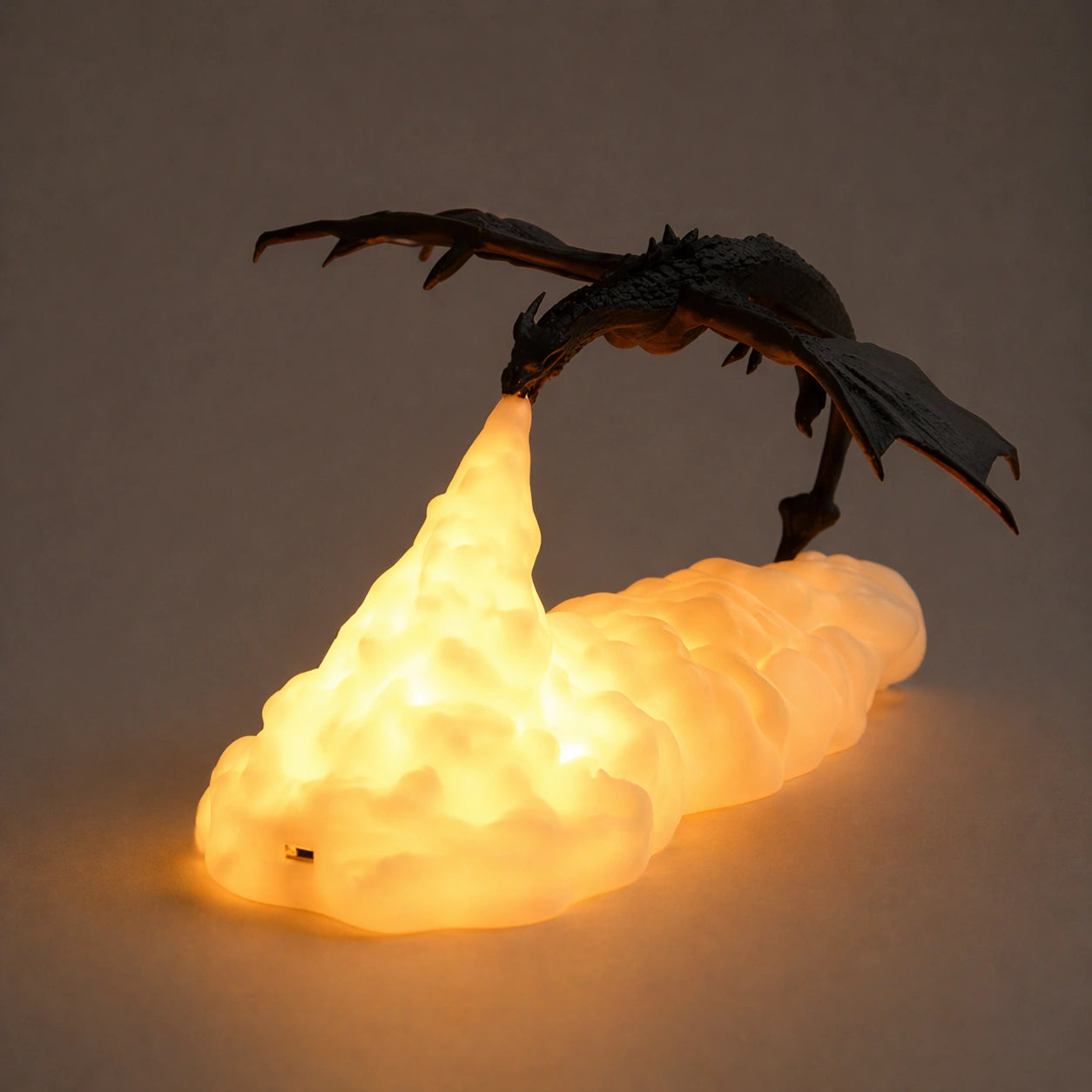 Veilleuse Imprimée En 3D En Forme De Dragon Dinosaure