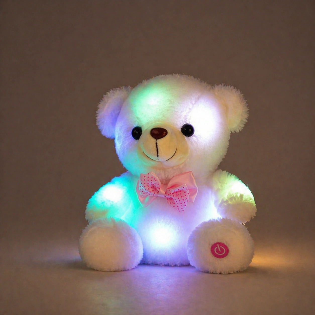 Veilleuse Ourson Peluche Lumineux Led
