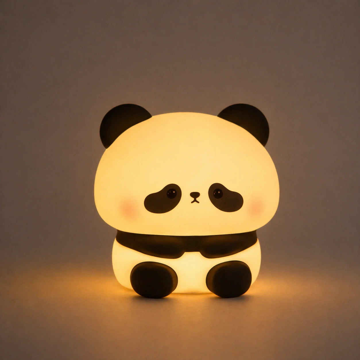 Veilleuse Panda Bebe Led Rechargeable en Silicone
