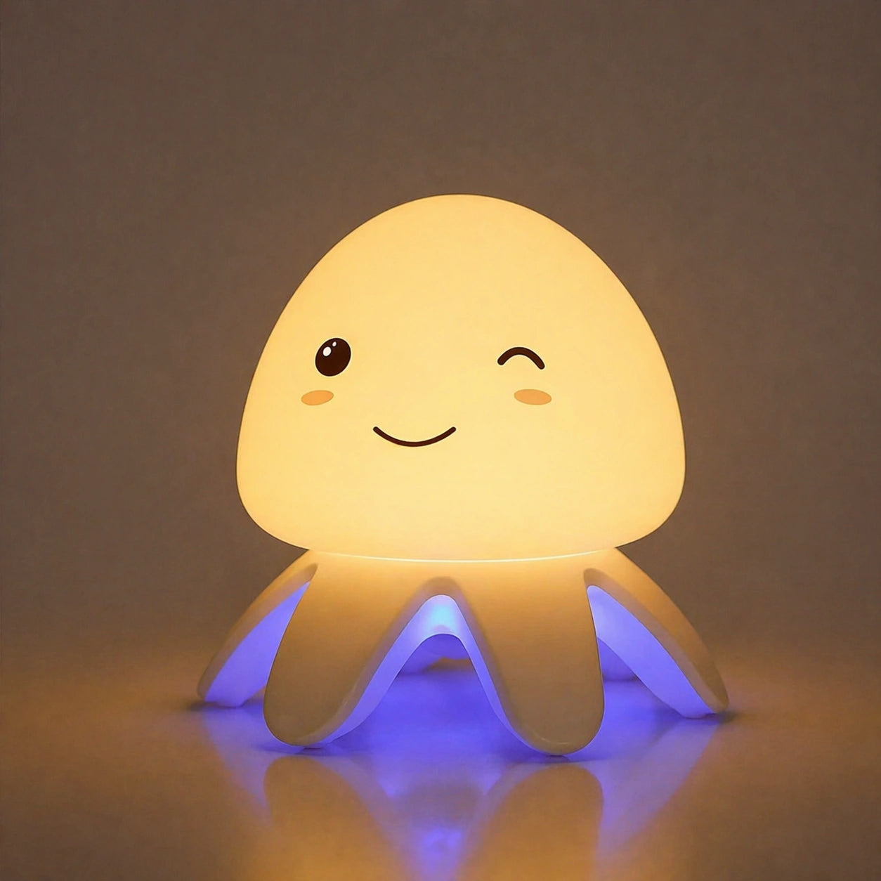 Veilleuse Pieuvre Led avec Bruit Blanc