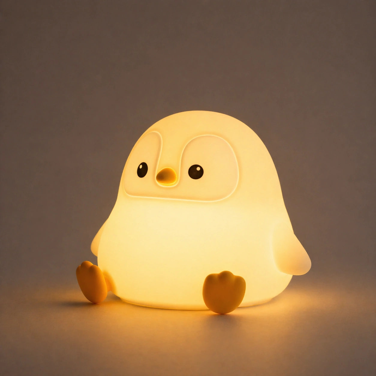 Veilleuse Pingouin en Silicone Rechargeable