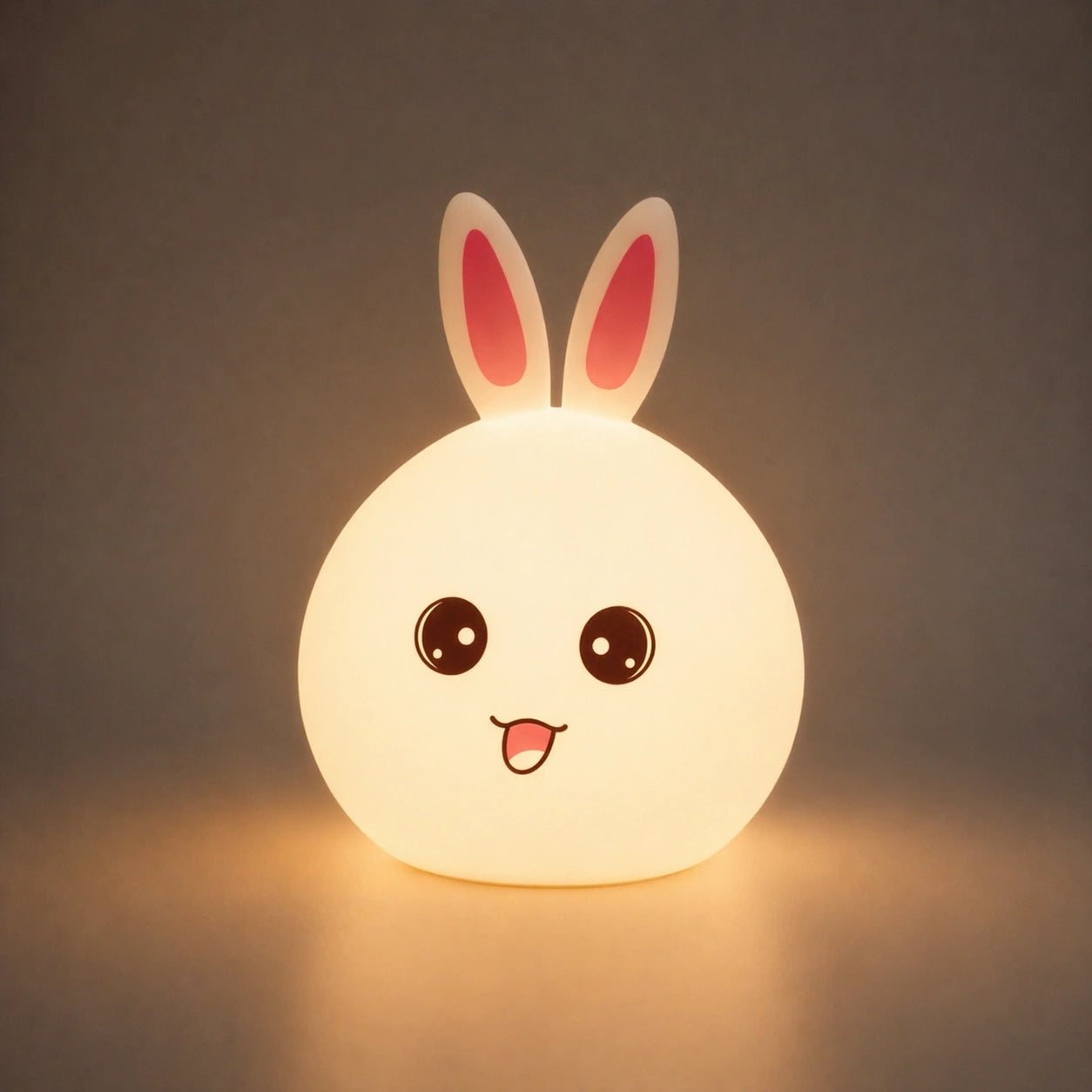 Veilleuse en Forme de Lapin en Silicone 7 Couleurs