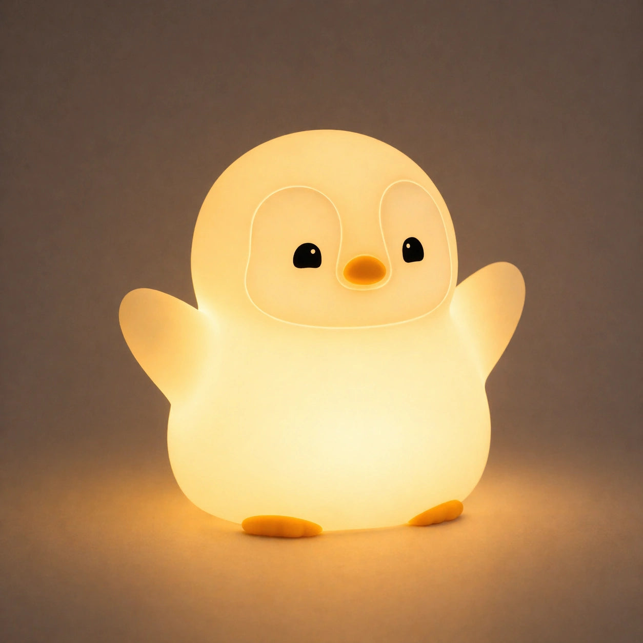 Veilleuse pingouin avec batterie rechargeable
