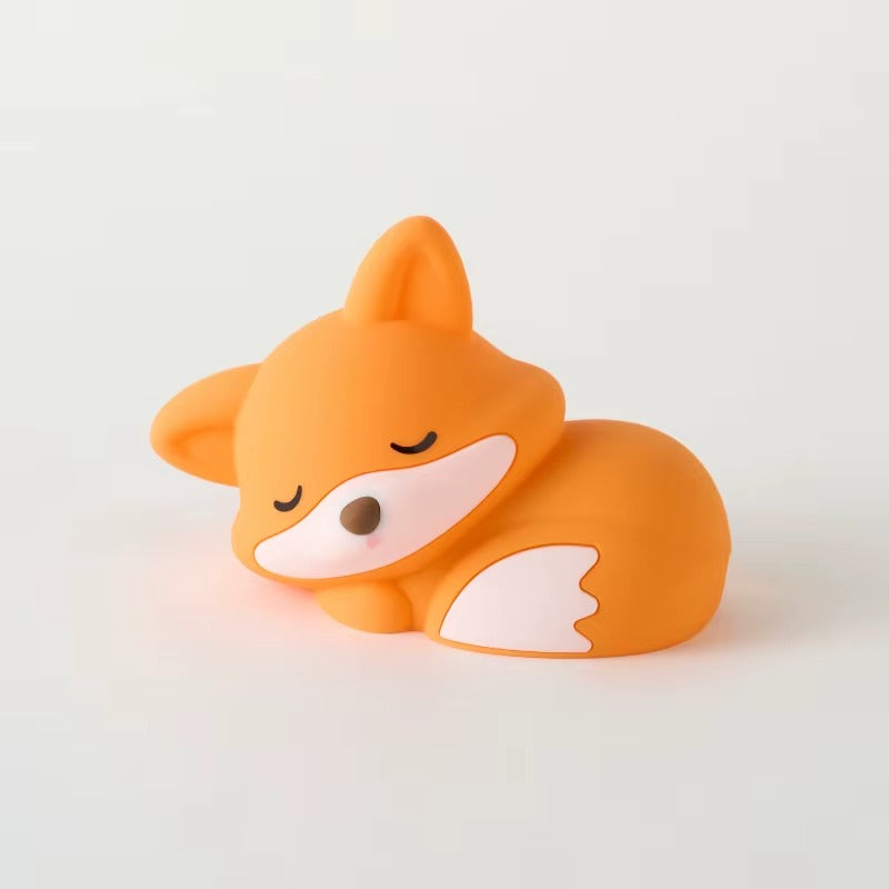 Veilleuse Renard Rechargeable En Silicone