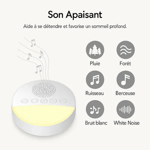 Veilleuse Musicale À Bruits Blancs Pour Bébé
