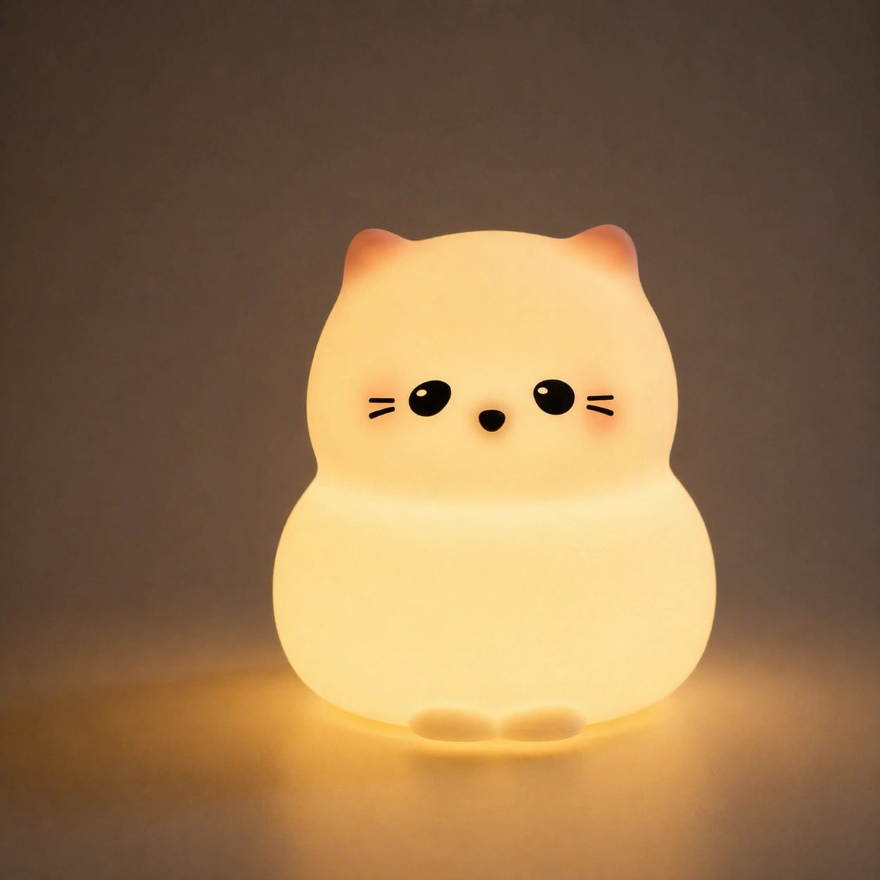 veilleuse silicone chat